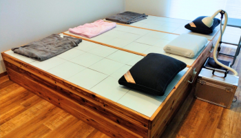 水素吸入+天降石岩盤浴30分