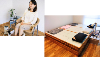 ストーン足湯＋天降石岩盤浴 （計120分）